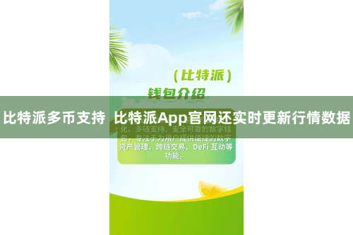比特派多币支持  比特派App官网还实时更新行情数据