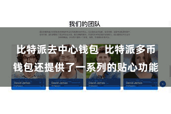 比特派去中心钱包  比特派多币钱包还提供了一系列的贴心功能